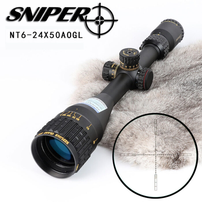狙击手瞄准镜Sniper NT 6-24X50 AOGL 霍克分化 - 图片 5