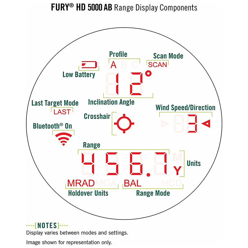 Vortex维特 FURY HD 5000 AB 10×42远距离弹道计算测距仪 - 图片 3