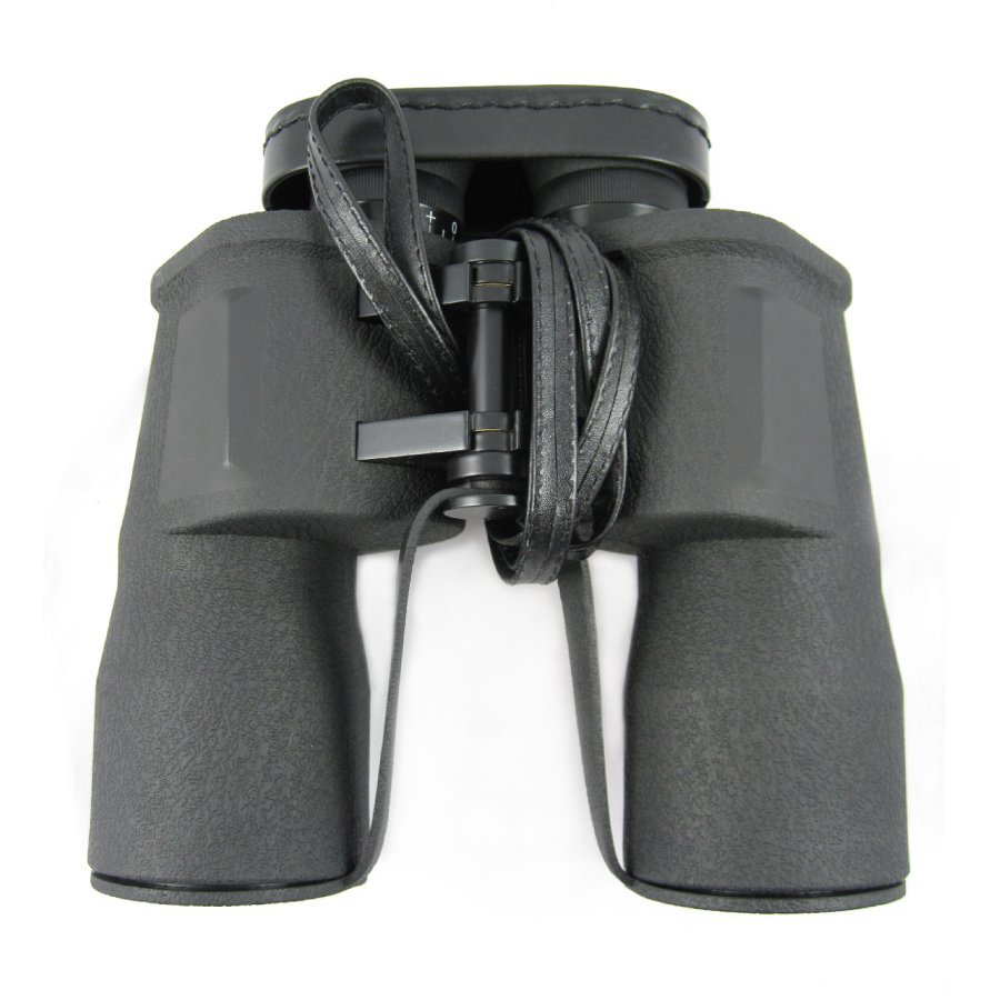 云光T98式10x50军标望远镜金属测距测高度高倍高清微光夜视牛皮盒